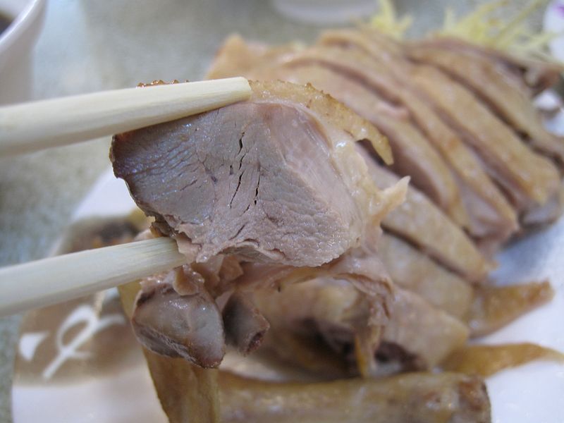 鴨肉片,鴨肉部分可以在軟嫩一些