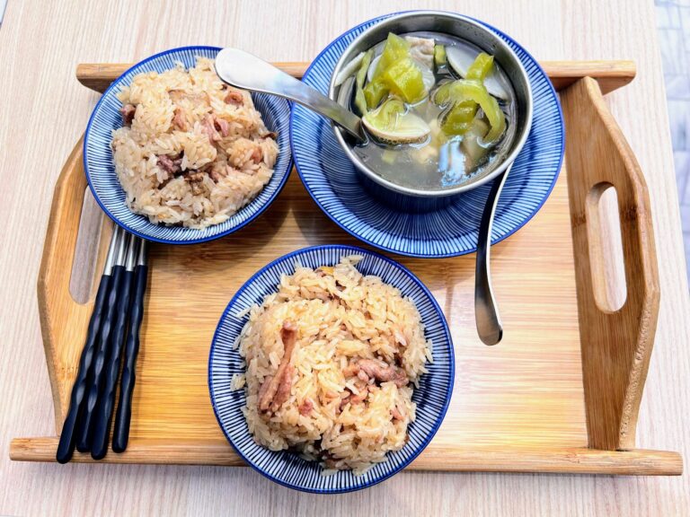 米院子油飯｜高雄必吃米其林鴨油油飯-2024米其林必比登推薦