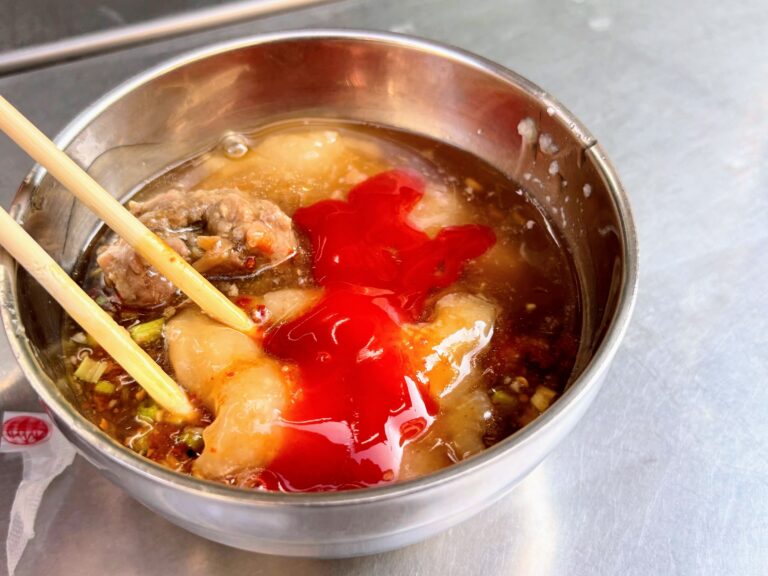 阿美屏東清蒸肉圓-高雄中正市場美食-傳承三十年古早味-在地人也愛的老店（近捷運信義國小站）