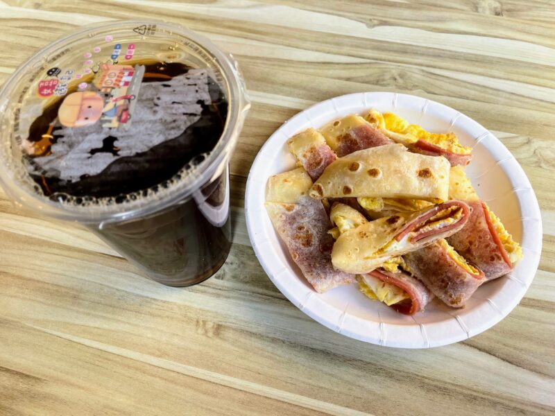 高雄前金區早餐｜早餐小吧台，只開平日！漢神本館上班族的隱藏版美食